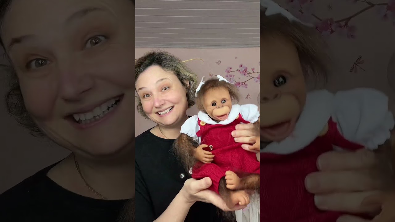 Fiz uma macaquinha reborn #reborn #baby #rebornoriginal