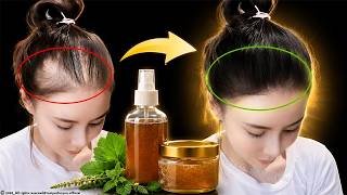 She Tried This for Just 14 Days 😱 This Powerful Hair Recipe Helps Regrow Hair Fast! 🔥