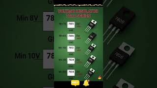 78XX Voltage Regulator Series Explained ⚡ 7805, 7809, 7812 IC