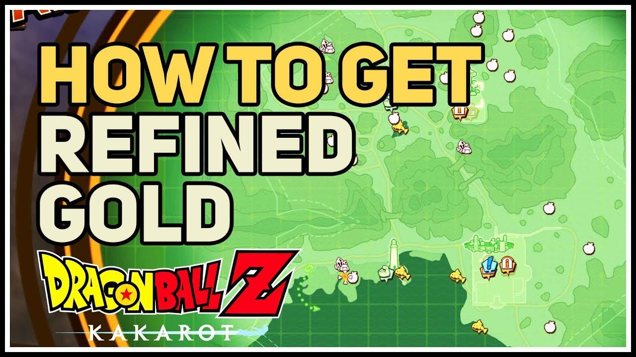 how-to-get-refined-gold-dragon-ball-z-kakarot-youtube