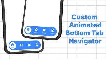 React Native Custom Animated Bottom Tab Navigator With Reanimated 3