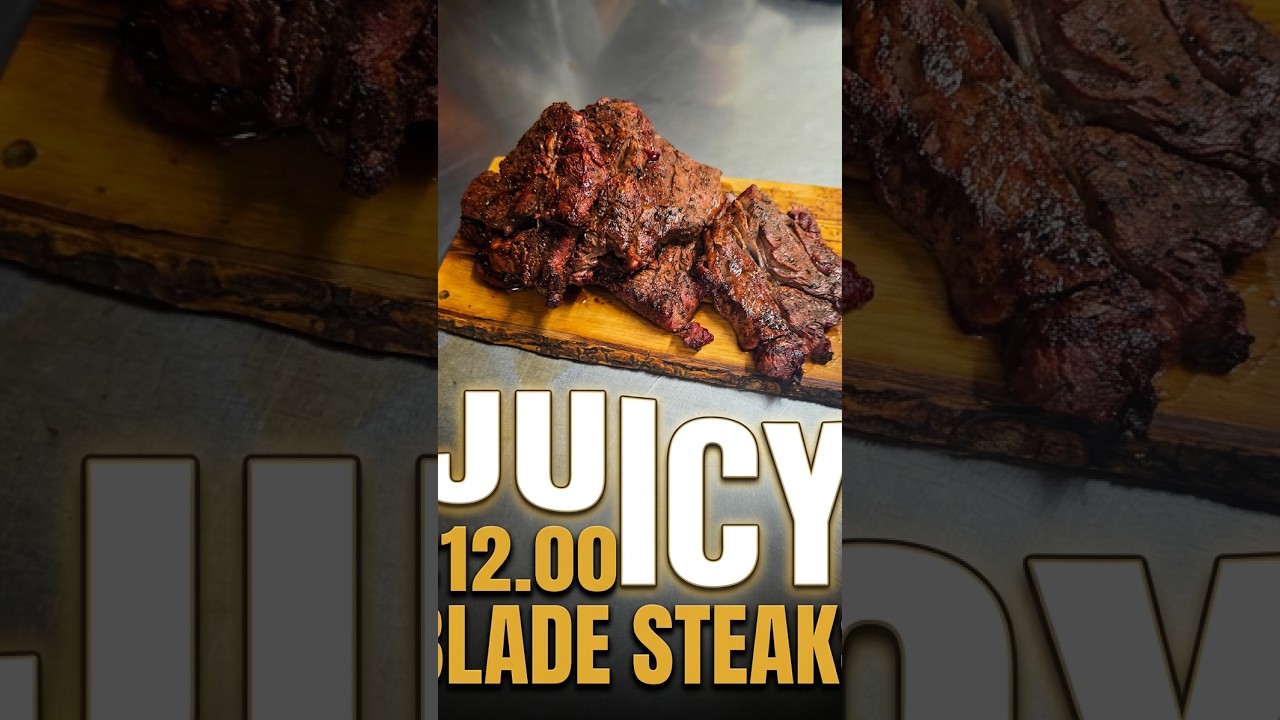 $2 00 Blade Steaks #sleeperbbq #food #cooking