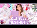 Avoir des cahiers aesthetic page de garde tuto rapide  back to school