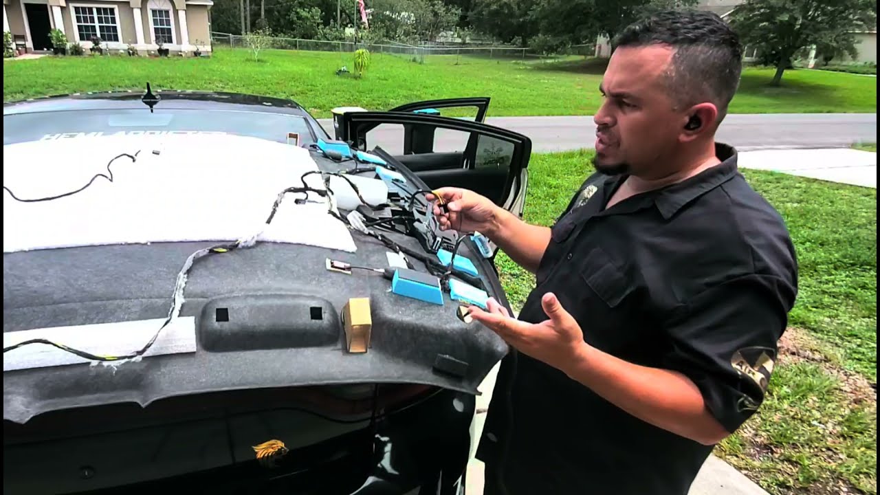 Installing interior lights on my Dodge Charger Pursuit. - YouTube