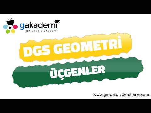 DGS Geometri Üçgenler