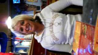 cute blonde girls at red robin