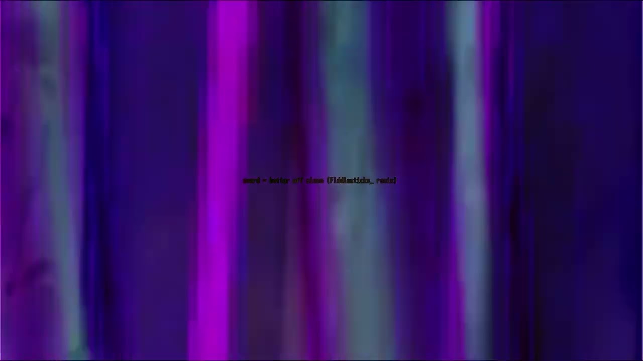 Watch svard - better off alone (Fiddlesticks_ remix) on YouTube Watch svard - better off alone (Fiddlesticks_ remix) on YouTube