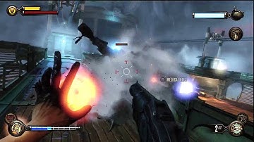 Bioshock Infinite - Command Deck: Songbird Tutorial, Defend The Prophet Zeppelin, Vox Gunships PS3