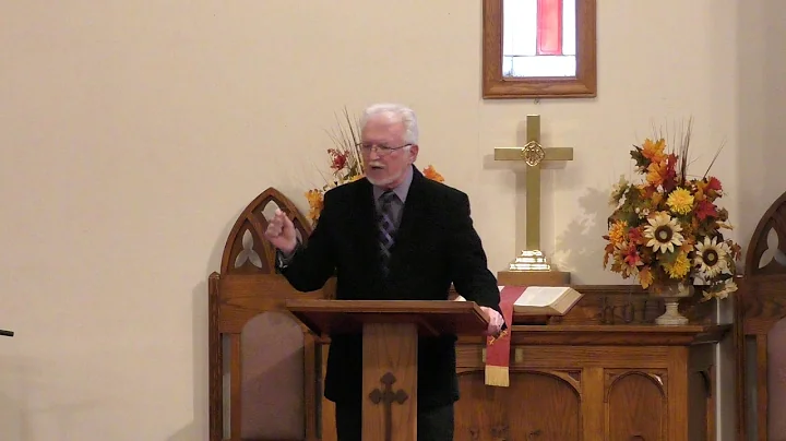 Dennis Falk speaks at South Mountain Bible Church ...