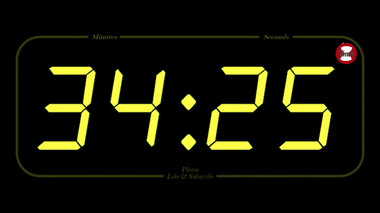 42 MINUTE - TIMER & ALARM - Full HD - COUNTDOWN