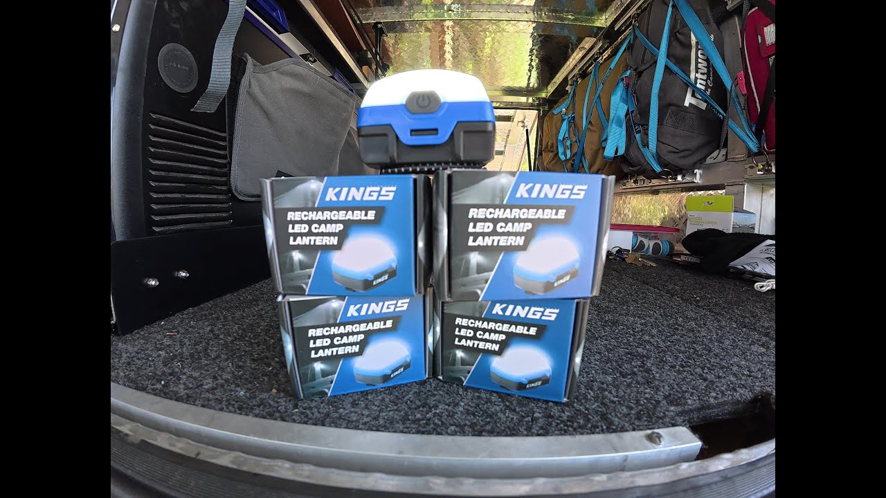 Kings rechargeable LED camp lantern