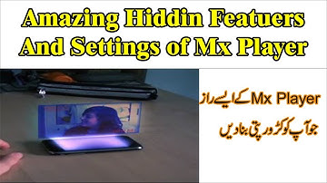Mx Player Hidden Features And Settings