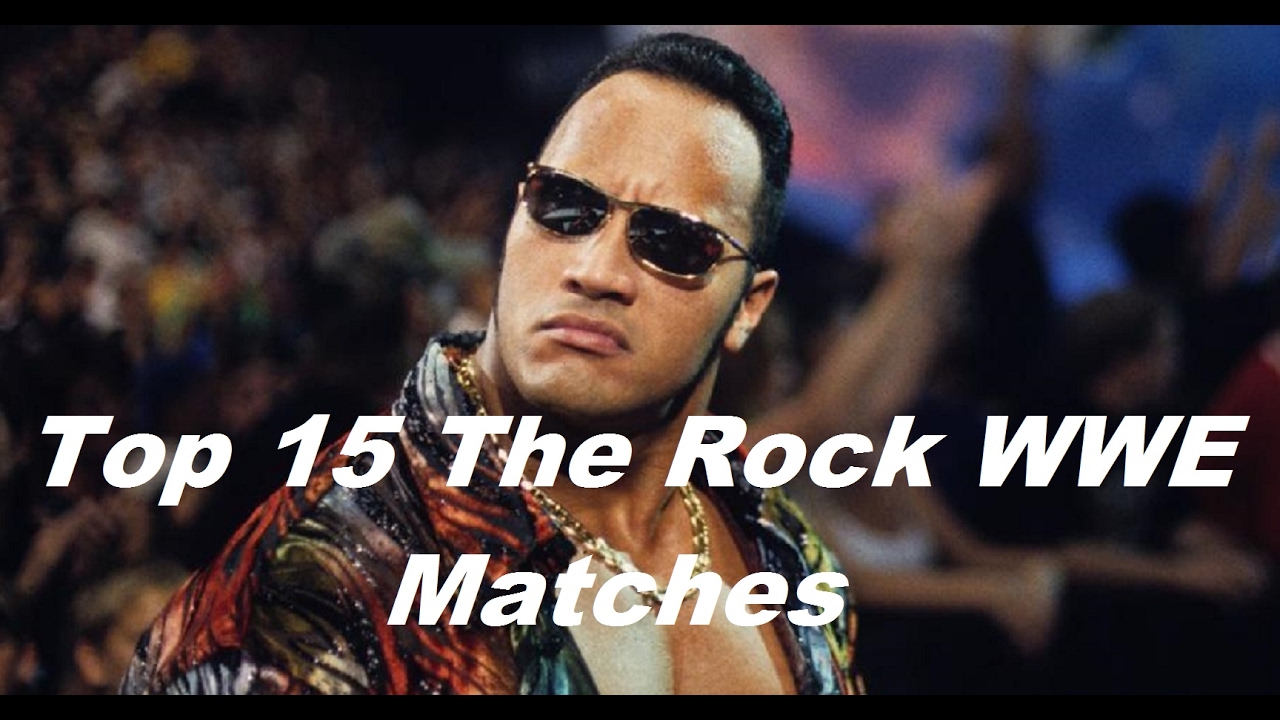 Top 15 The Rock WWE Matches YouTube