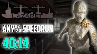 Lazaret - Any% Speedrun - 40:14 [WR]