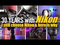 30 years using a Nikon camera & lens. I still choose Nikon in 2021 & here is why | D4 to D850 to Z6