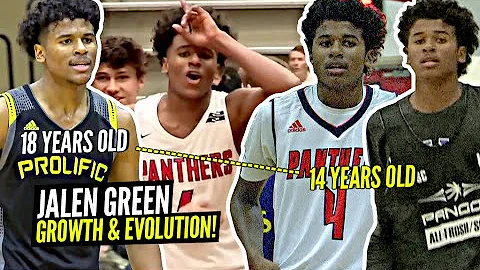 Jalen Green's AMAZING Evolution Through The Years! From PAPER THIN 14 Y/O To Potential #1 Pick - DayDayNews
