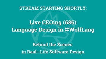 Live CEOing Ep 686: Language Design in Wolfram Language [Numerical GR Framework Review]