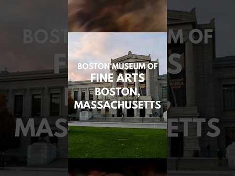 Videó: Szépművészeti Múzeum Boston Americas Wing kiemelései