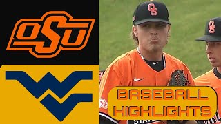 Oklahoma State vs West Virginia Baseball Game Full Highlights 2024