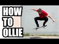 How to actually ollie on a skateboard