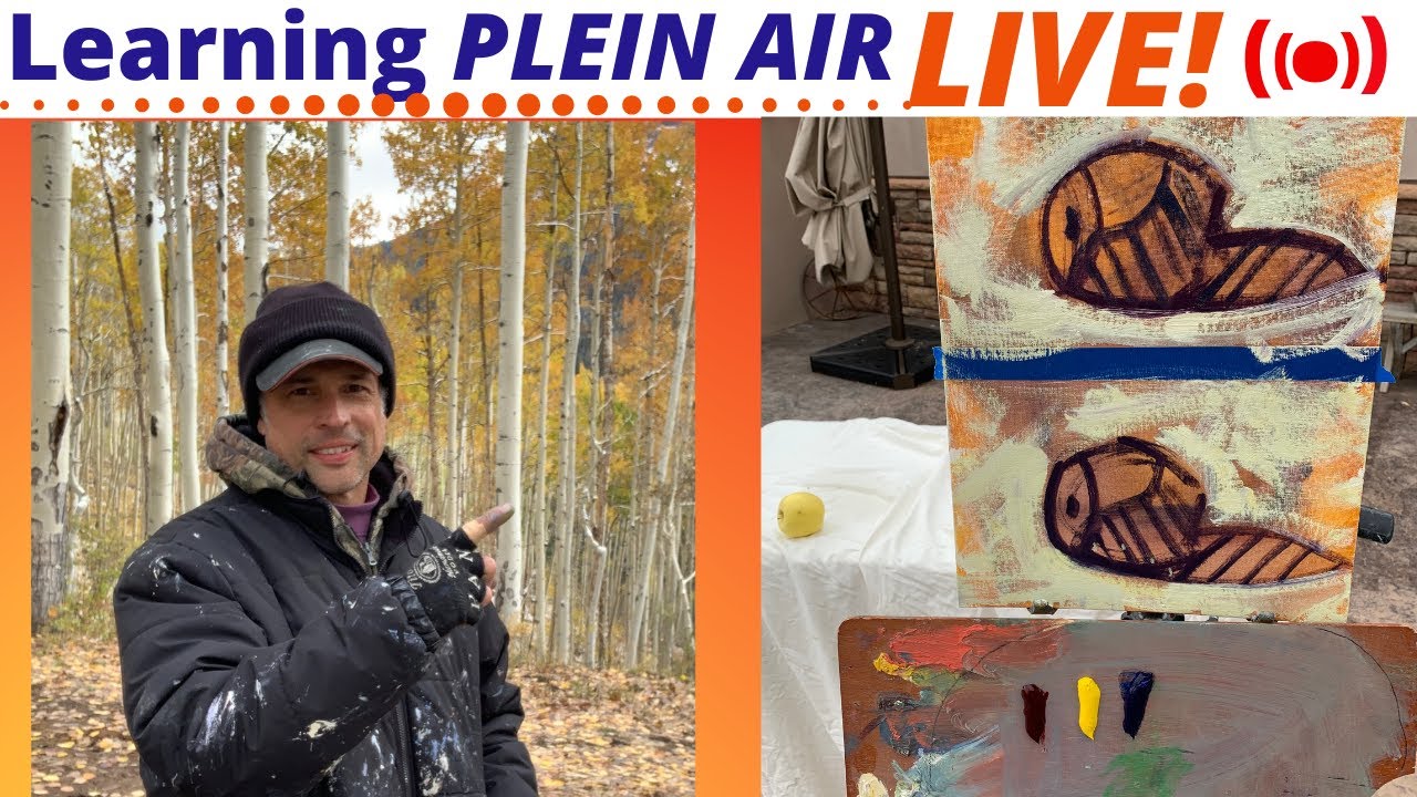 Benefits of A Limited Palette..Improving PLEIN AIR Paintings
