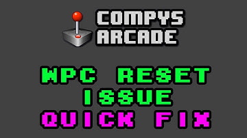 WPC Reset Issue Quick Fix - Twilight Zone