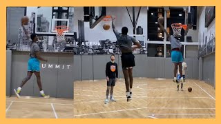 Moussa Cissé dunking PRACTICE in New York || *DOPE*