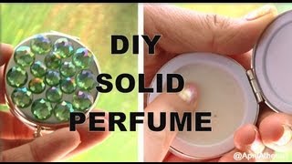 DIY SOLID PERFUME! How to Make Solid Perfume!