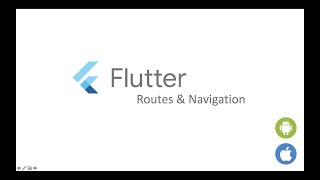 Flutter Tutorial for Beginners #17 - Routes and Navigation