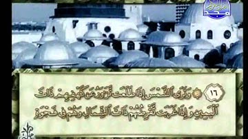 المصحف المرتل للقارئ الشيخ محمد أيوب | الجزء ( 15 )