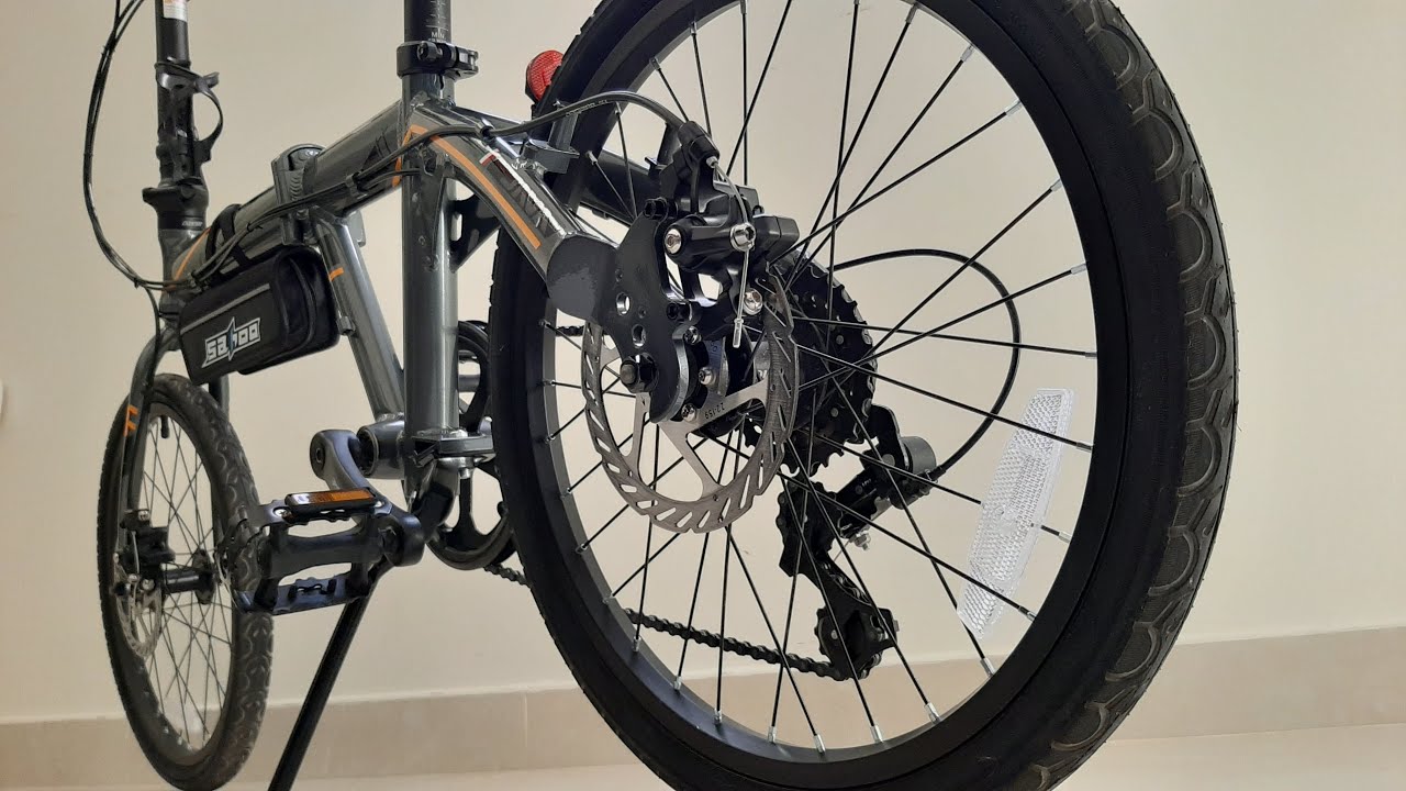 NEW Folding Bike (With It's Box) Java Tt7 SD