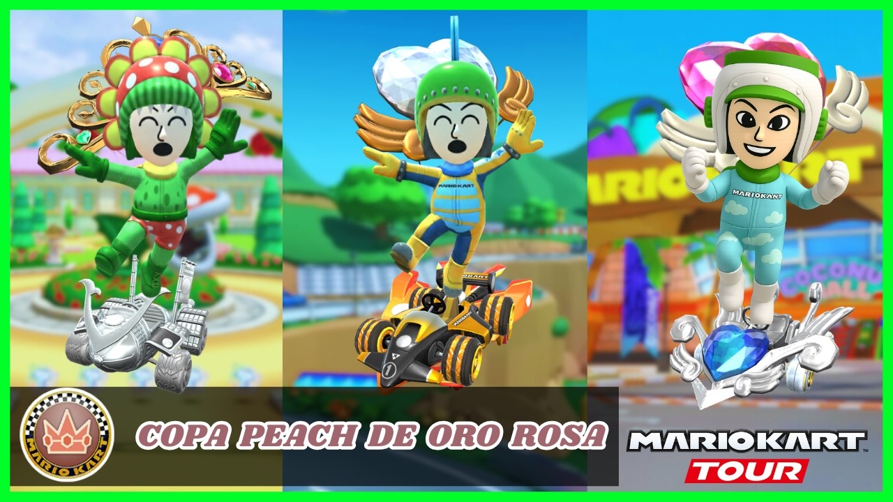 Copa Peach de Oro Rosa (230K) - Semana 2 - Temporada Médica 💊 (2026) | Mario Kart Tour