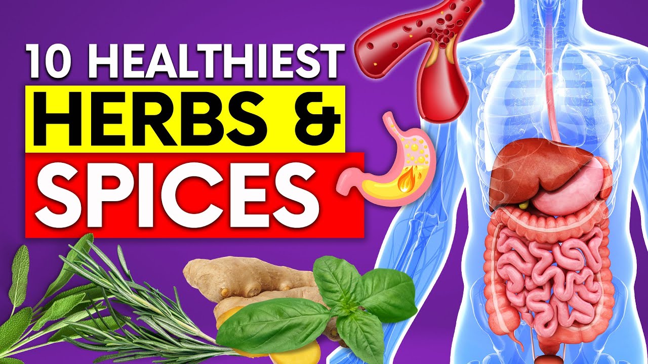 These 10 Spices & Herbs You Should Start Eating Right now. - YouTube