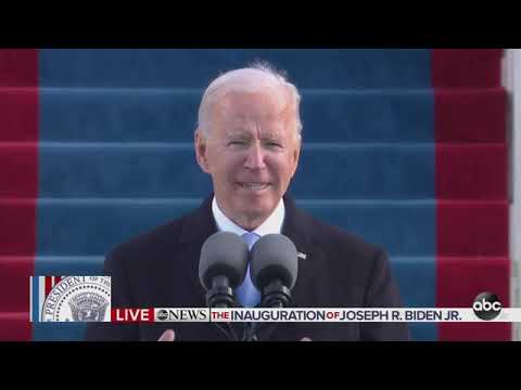 President Joe Biden's inaugural address: Watch full speech video from Inauguration Day 2021 | ABC7