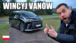 Lexus LM 350h AWD  Toyota Sienna Lux (PL)  test i jazda próbna