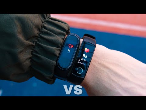 ПОДРОБНЫЙ ОБЗОР Honor Band 5 и СРАВНЕНИЕ с Mi Band 4!