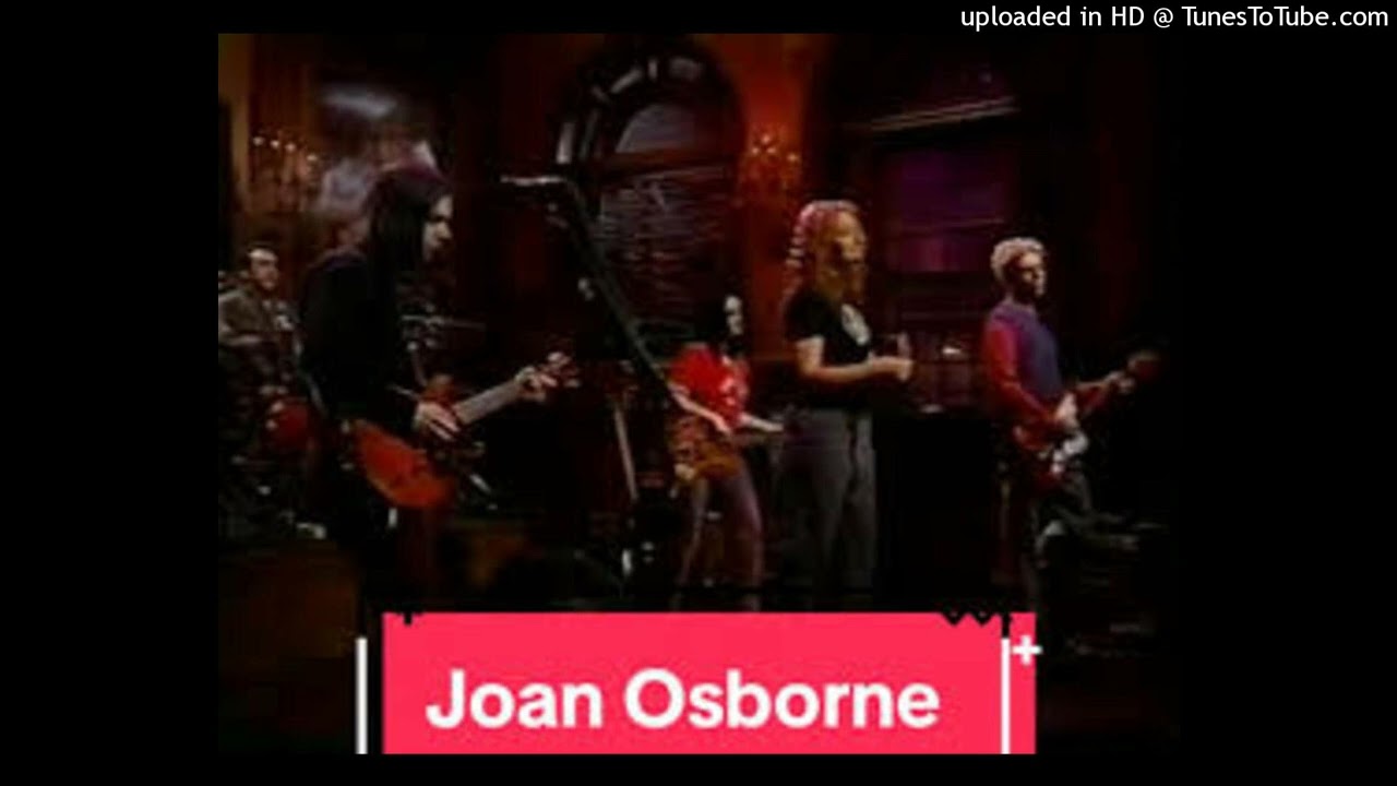 Joan Osborne - One of Us - Saturday Night Live 13/01/1996 (audio)