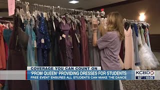 'Prom Queen' providing dresses for students