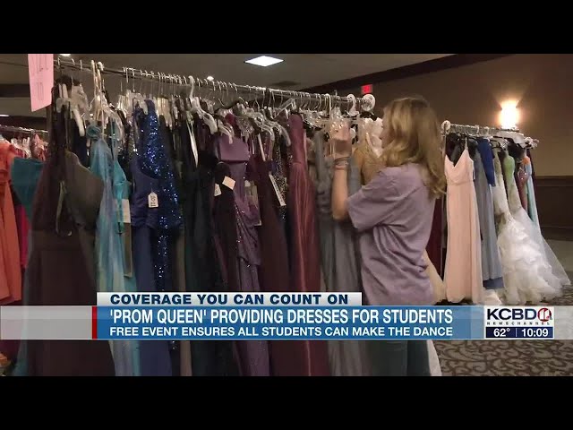 Prom Queen' providing dresses for students - YouTube Prom Queen' providing dresses for students - YouTube