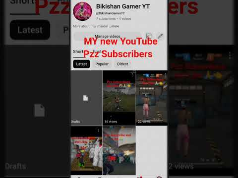 🥺MY new YouTube pzz Subscribers 🥺