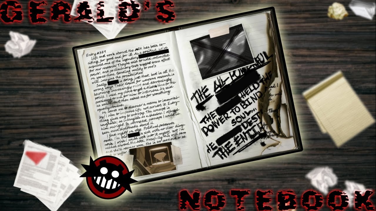 Gerald Robotnik's Journal