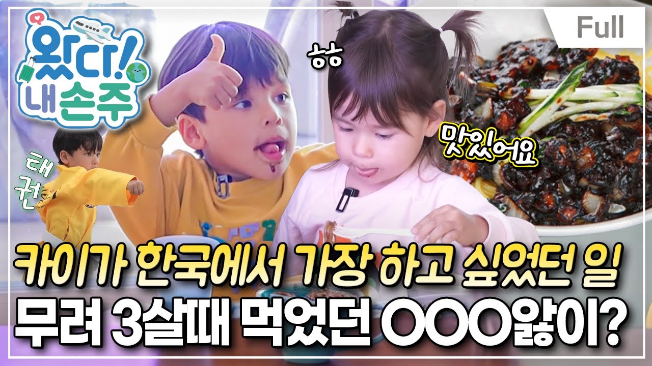 [Full] 왔다! 내 손주 - 하와이 작은 마을에서 온 꾸러기 두 손주 (2)