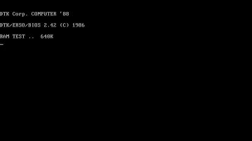 PC/XT (Generic Clone (DTK ERSO BIOS v2.42))
