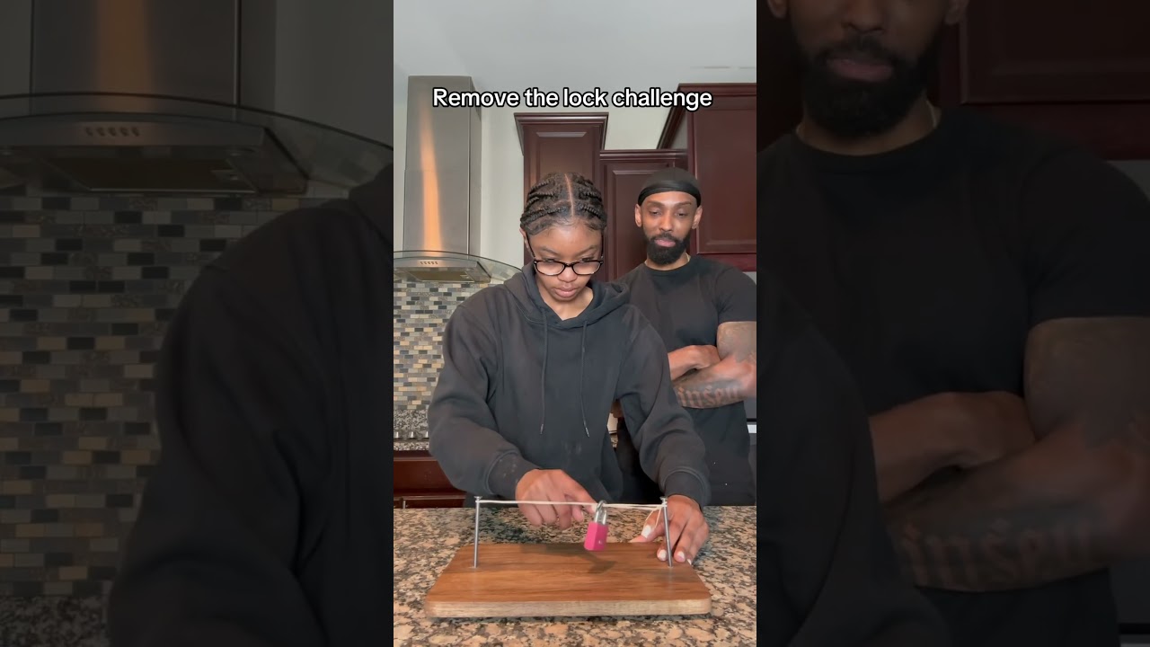 REMOVE THE LOCK CHALLENGE #shorts