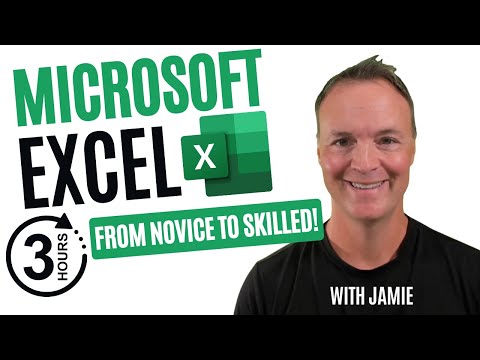 How to Use Excel - A 3-Hour Path to Confidence and Skills