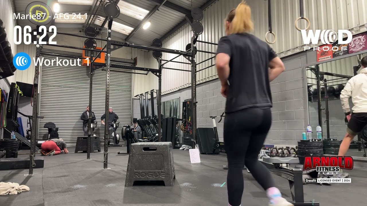 CrossFit Camberley Arnold workout 1