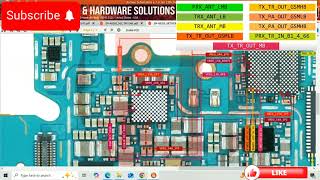 Galaxy Quantum 2 network and signal diagram | samsung a826s antenna ways and circuits borneo