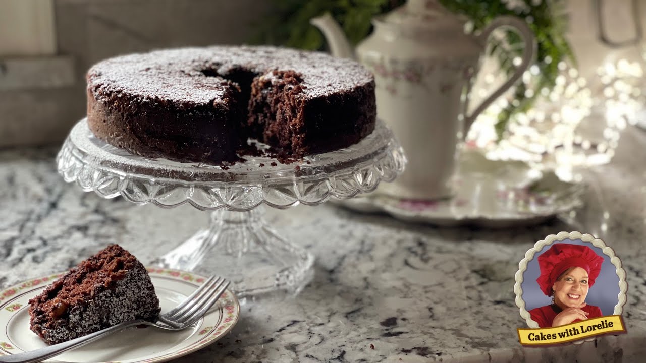Chocolate Date Nut Bundt Cake Recipe and Tasting 🍰 Cakes with Lorelie
