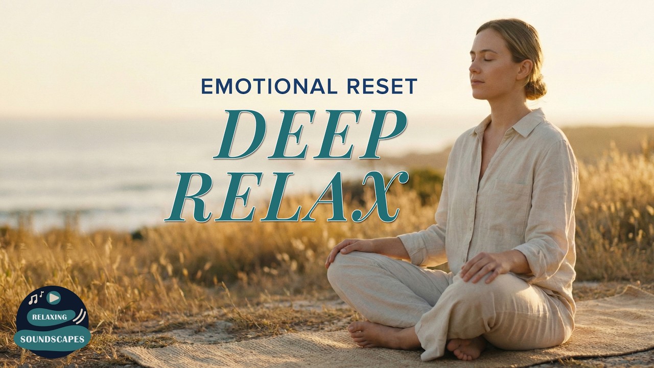 Soft Flute Meditation | Nervous System Reset for Stress Relief & Emotional Healing | Yoga Music