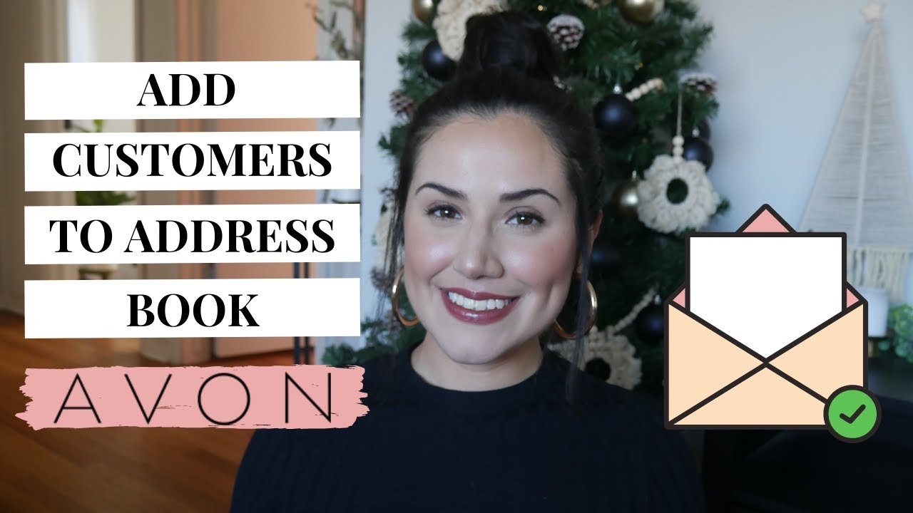 Avon: How to Add Customer to Address Book 📲 - YouTube